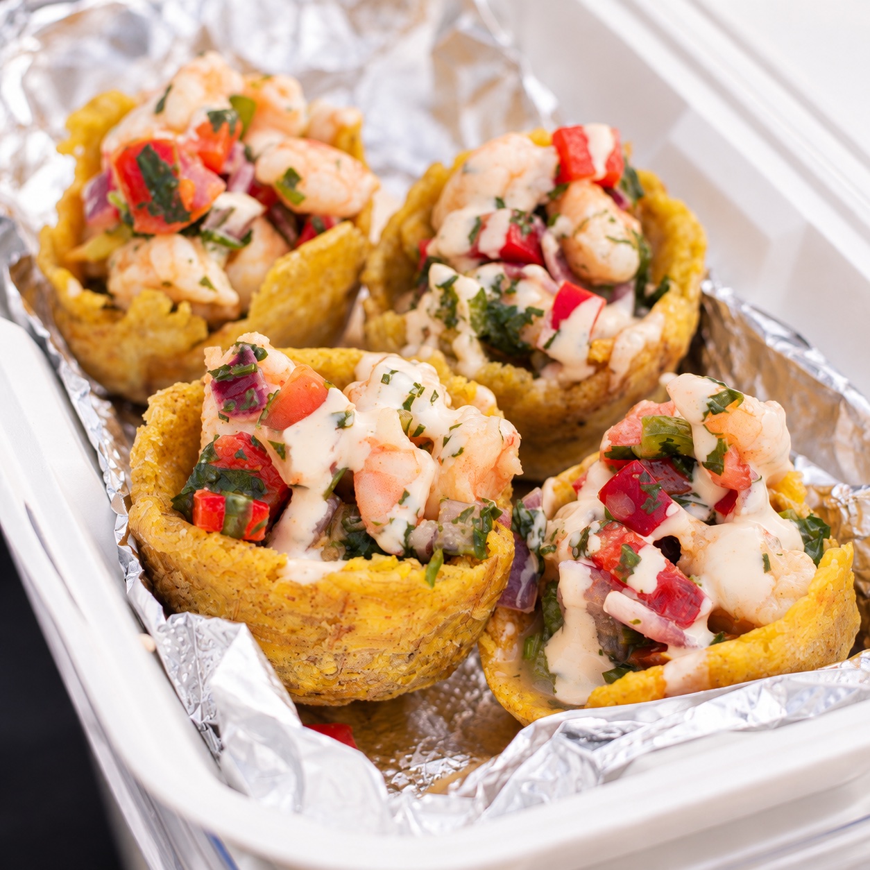 Stuffed Tostones
