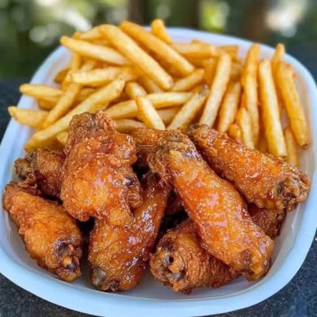 Fried Wings & Fries